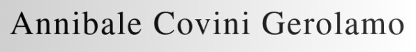 Annibale Covini Gerolamo
 home page