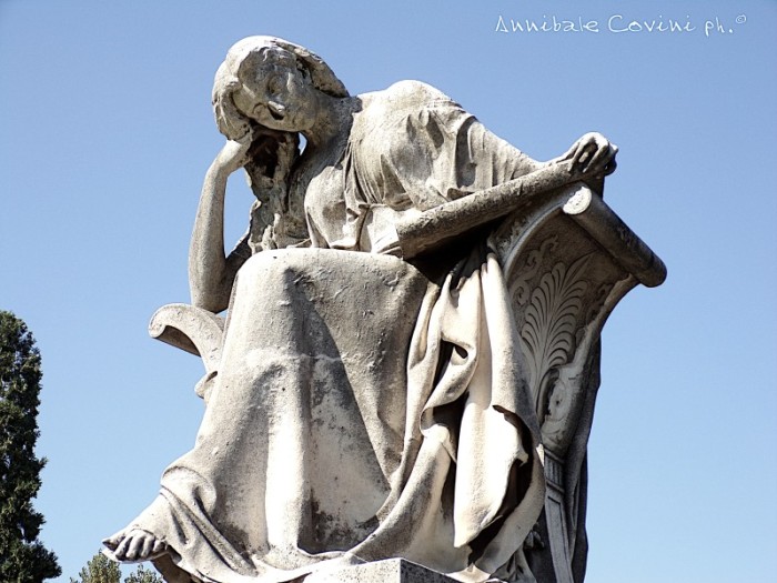 Milano, Cimitero Monumentale, 
 foto scattata nel 2022 
 da Annibale Covini ©