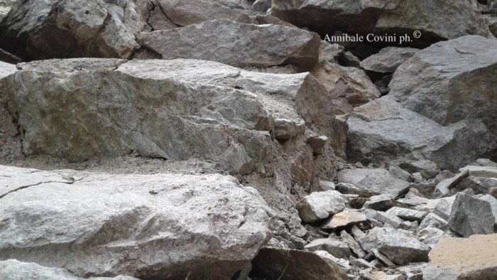 Valbrembana, Carona,
 rocce;
 foto di 
 Annibale Covini © 