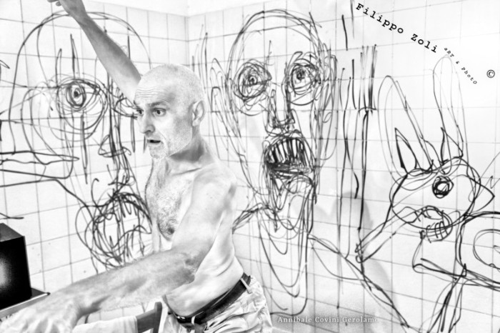 Annibale Covini Gerolamo 
nello spettacolo di Arte Danza:
ROGO, 
allo OnOff di Milano
#dance #butoh #contemporary #dancetheatre #theatre
con Filippo Zoli 
 #art #visual #photo #photography #milano #italy;
 foto di Filippo Zoli ©, durante le prove...