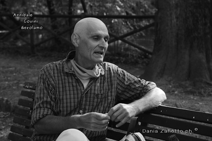 Annibale Covini Gerolamo 
ai giardinetti pubblici Indro Montanelli, Milano; 
fotografato da Dania Zanotto ©