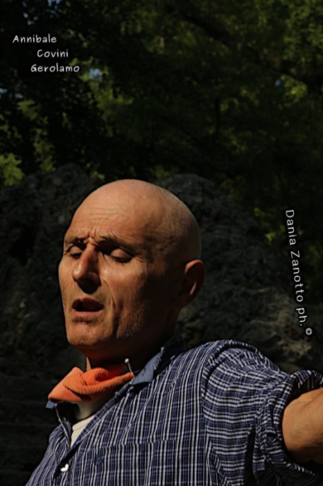 Annibale Covini Gerolamo 
ai giardinetti pubblici Indro Montanelli, Milano; 
fotografato da Dania Zanotto ©