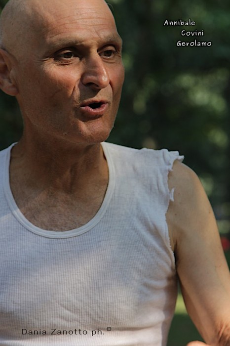Annibale Covini Gerolamo 
ai giardinetti pubblici Indro Montanelli, Milano; 
fotografato da Dania Zanotto ©