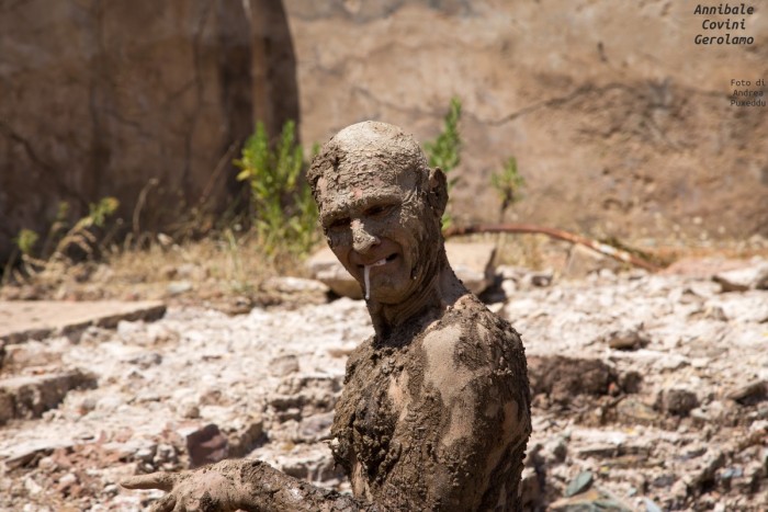 Annibale Covini Gerolamo 
Butoh Dance at Iglesias Sardinia Italy, 
Andrea Puxeddu photography