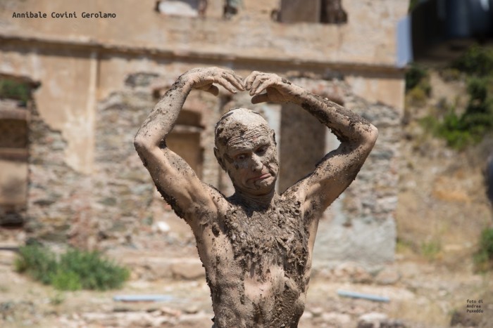 Annibale Covini Gerolamo 
Butoh Dance at Iglesias Sardinia Italy, 
Andrea Puxeddu photography