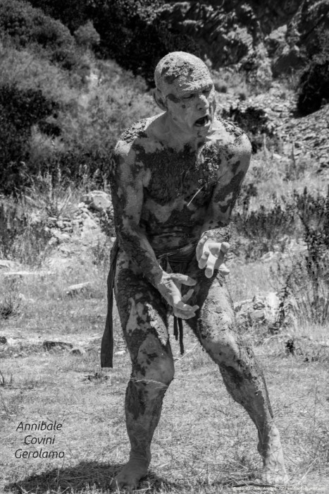 Annibale Covini Gerolamo 
Butoh Dance at Iglesias Sardinia Italy, 
 Roby Anedda  photography