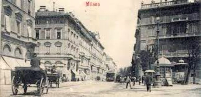 Milano, foto dell'inizio 900
