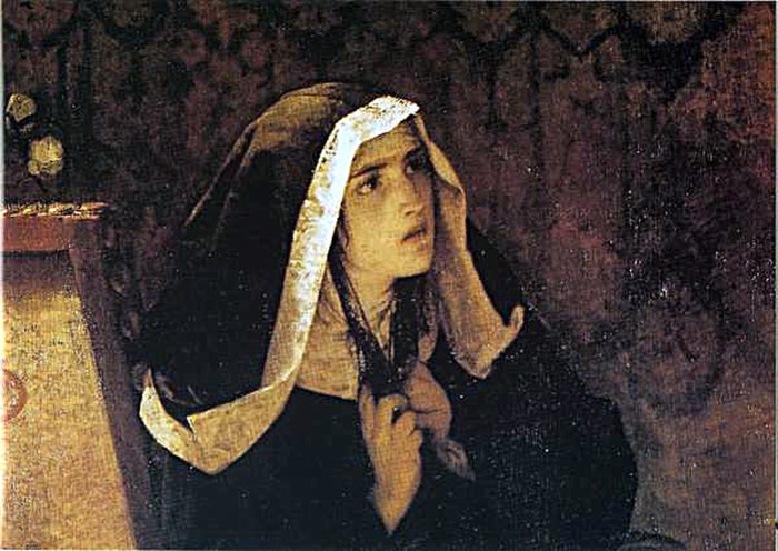 RITRATTO GIOVANE RAGAZZA
Bianchi Mosè (1840/ 1904)